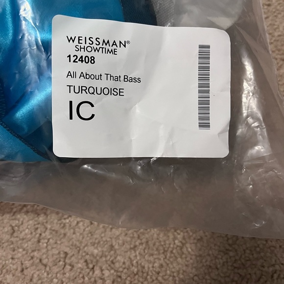 Weissman dance, costume worn once, gloves are not included, Size IC, blue - Picture 5 of 5